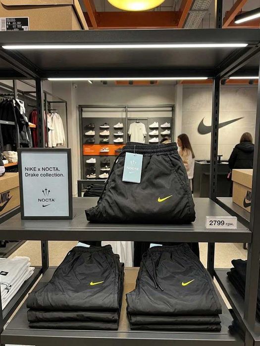 Штани Nike Nocta GORE-TEX • Чорні XS S M L XL XXL • GORE TEX