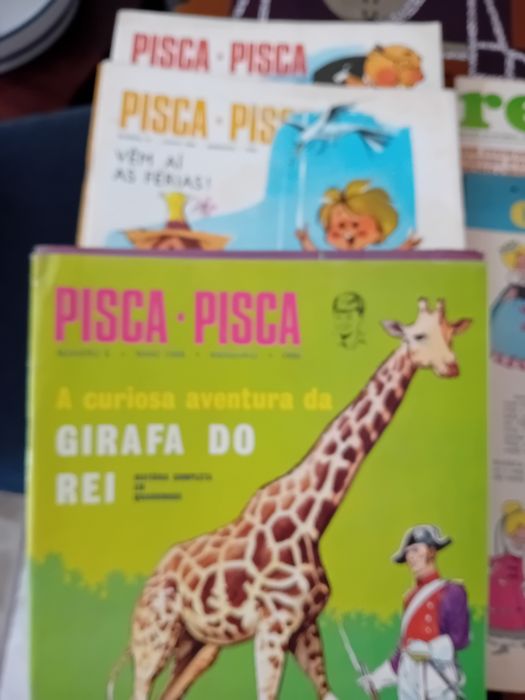 Revista anos 60 e 70 Pisca Pisca