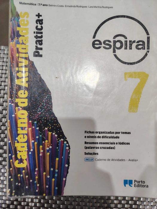 Livros de fichas de 7o e 8o ano
