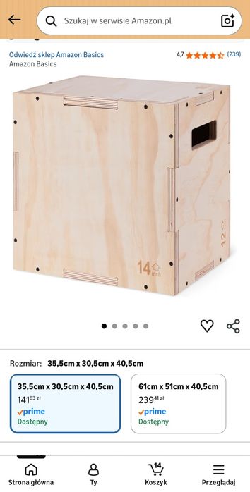 Skrzynia plyometryczna