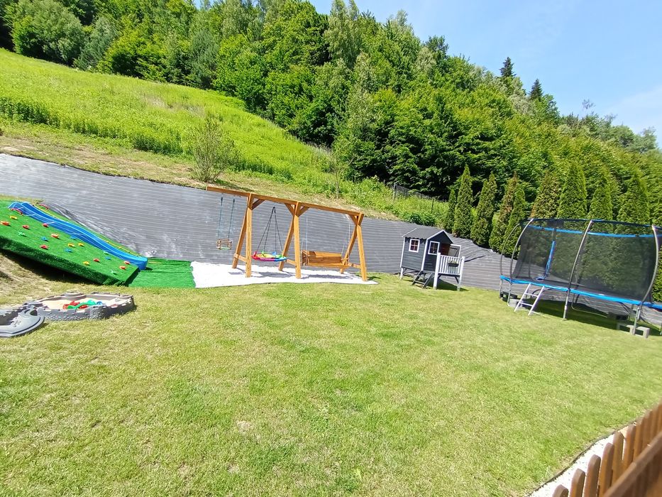 Domek z sauna i jacuzzi Paszyn Domek do wynajęcia