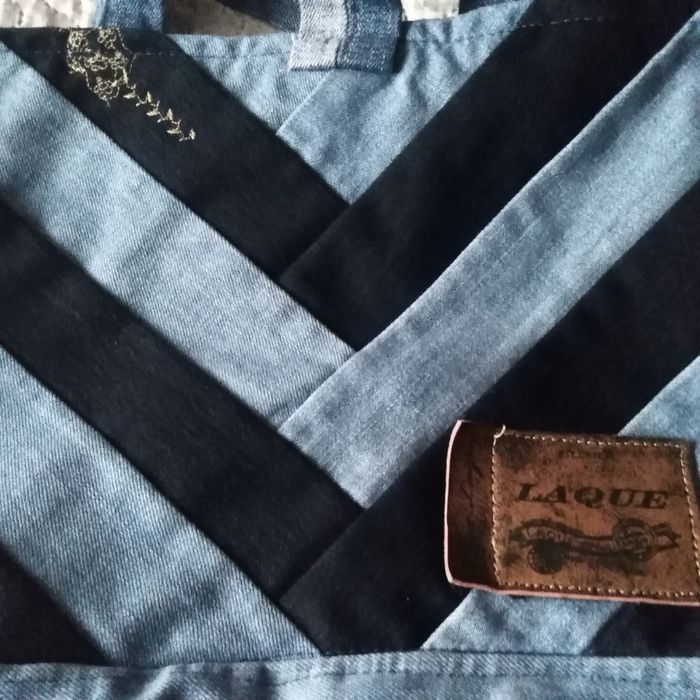 Torebka damska patchworkowa handmade