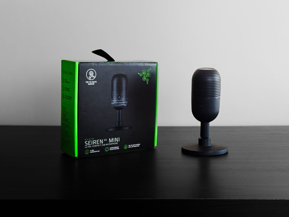 Microfone Razer Siren Mini V3 - Novo Com Caixa e Garantia