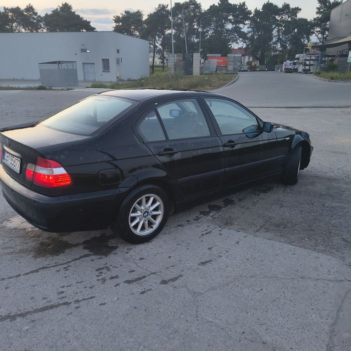 BMW E46 316i czarne