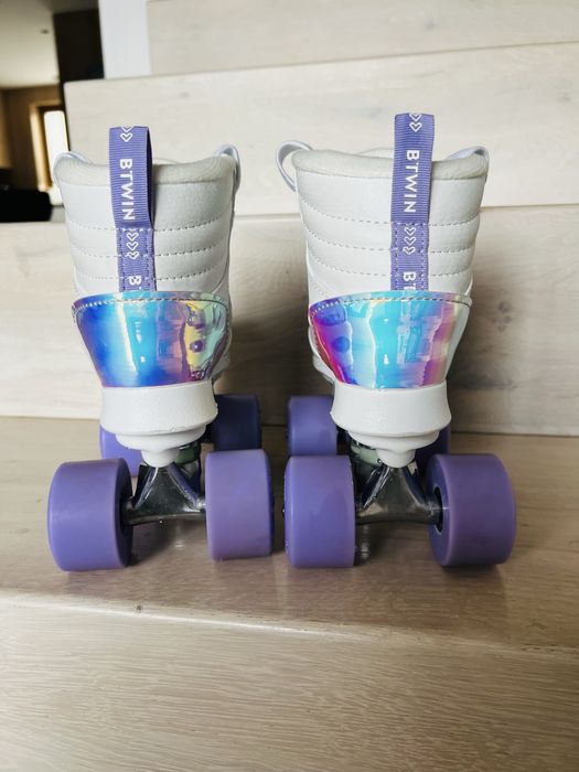 Wrotki Quad 100 lila