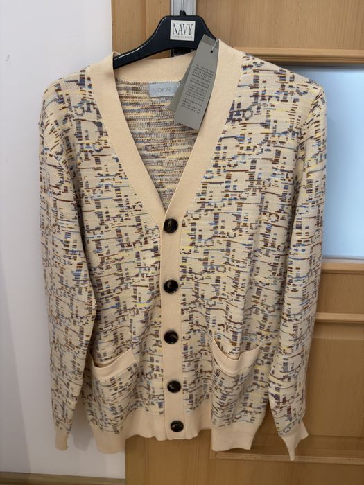 Piękny Nowy sweter sweterek DIOR kardigan w dotyku jak aksamit