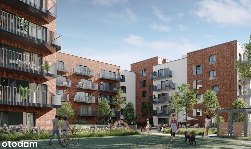2-pokojowe mieszkanie 50m2 + balkon Bezpośrednio