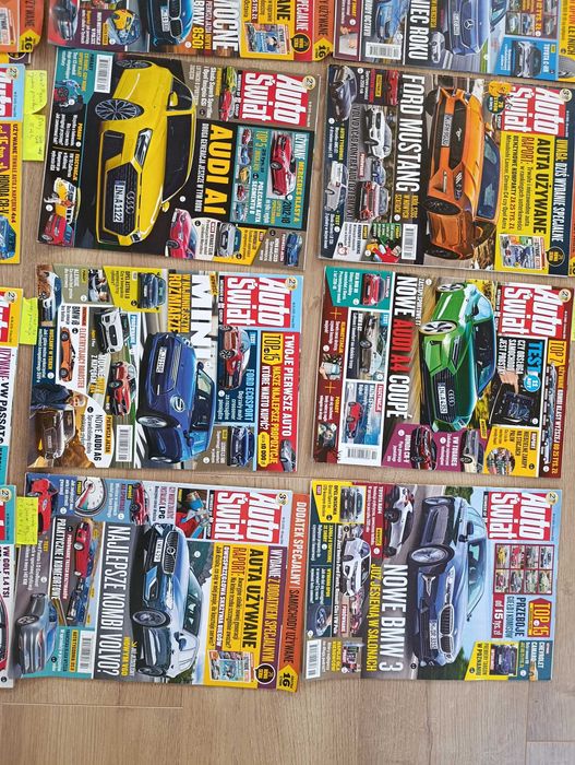 gazety motoryzacyjne Auto Świat 2018 -30 numerów