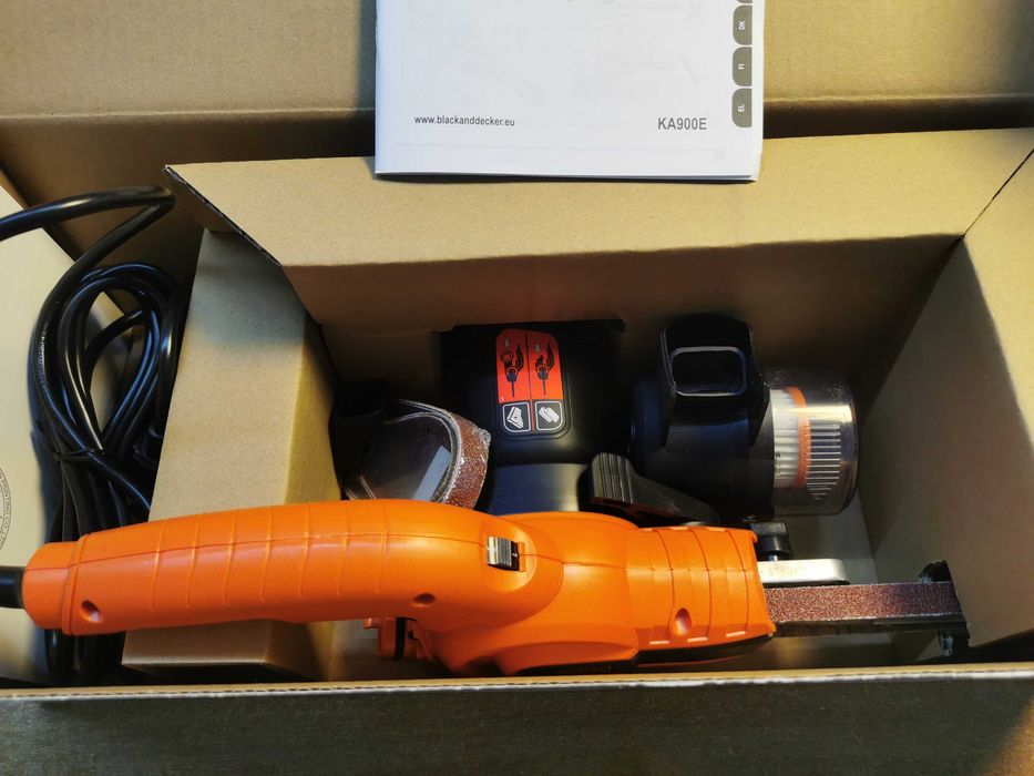 Напильник электрический BLACK+DECKER KA900E сетевой с гарантией