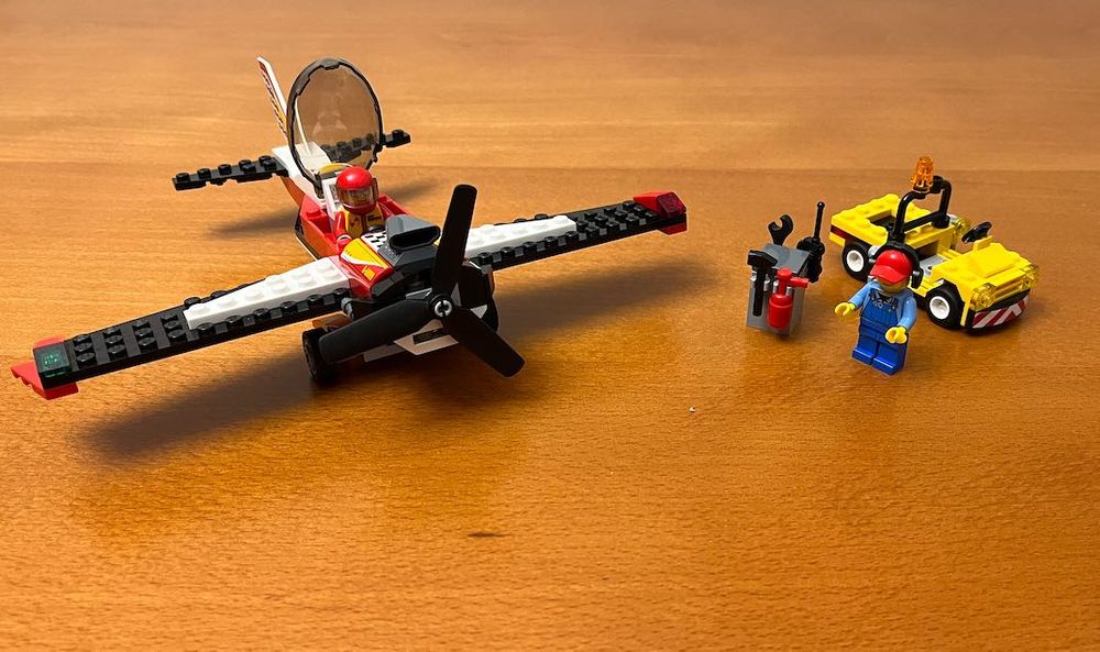 Lego City 60019 Samolot kaskaderski kompletny zestaw