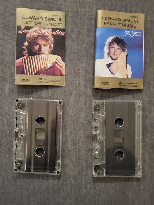 Edward Simoni Pan Traüme Zuber der Panflöte Corton kaseta magnetofonow