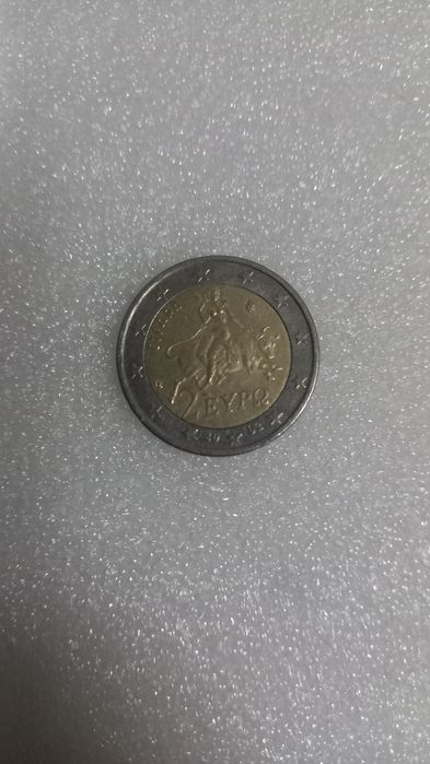 Moeda de 2€ da Grécia 2002