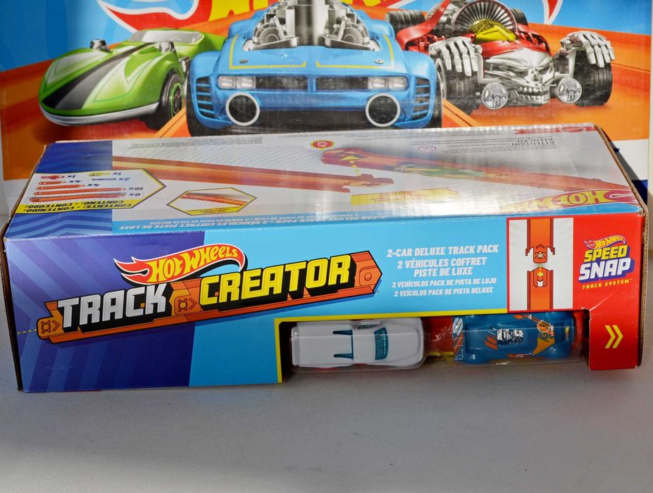 Набір Доріжки Hot Wheels Track creator Speed Snap +2 машинки траса