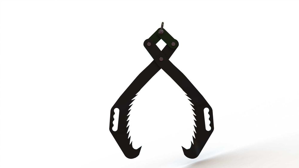 PROFESJONALNY Chwytak do kłód, drewna/ kleszcze HD 70 Blacha 15 mm!!!