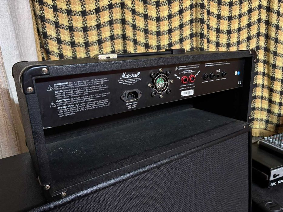 Marshall MG100HDFX 100W + Footswitch – 100% Funcional