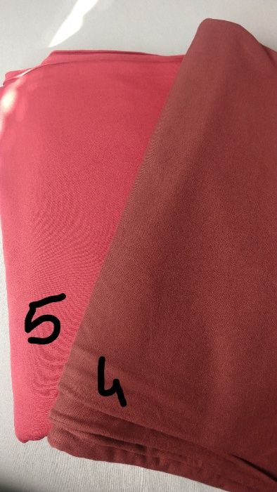 Materiał, modal ceglasty (nr 5)