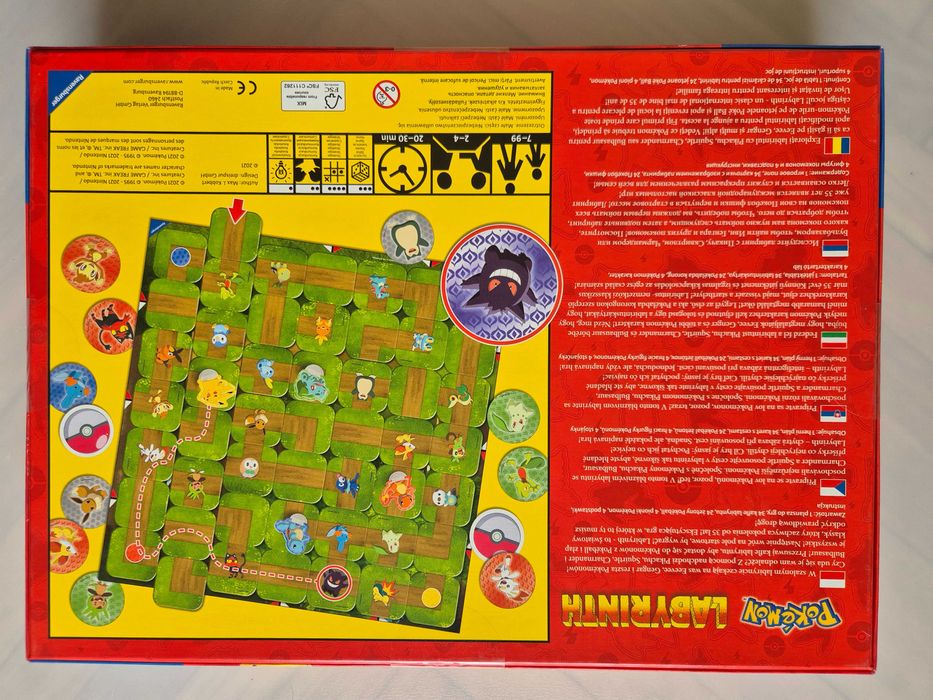 Labyrinth POKEMON Polska wersja NOWA gra