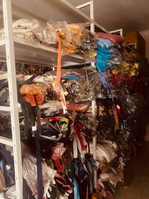 Insolvência 100k Fechos Nylon 6mm c Divisivel (50 a 75cm) varias cores