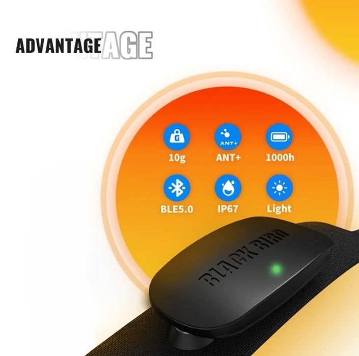 Датчик пульса Blackbird HR1 пульсометр для велокомпьютера