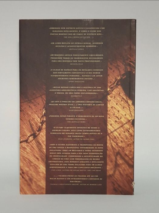 Livro O Último Alquimista de Micah Nathan