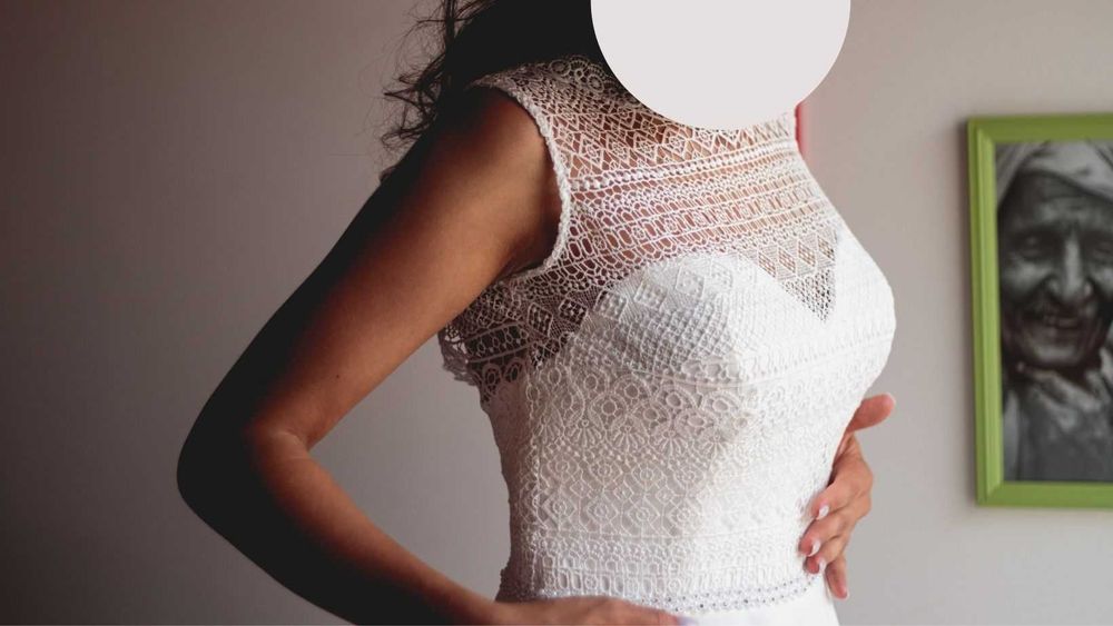 Vestido de Noiva rendado