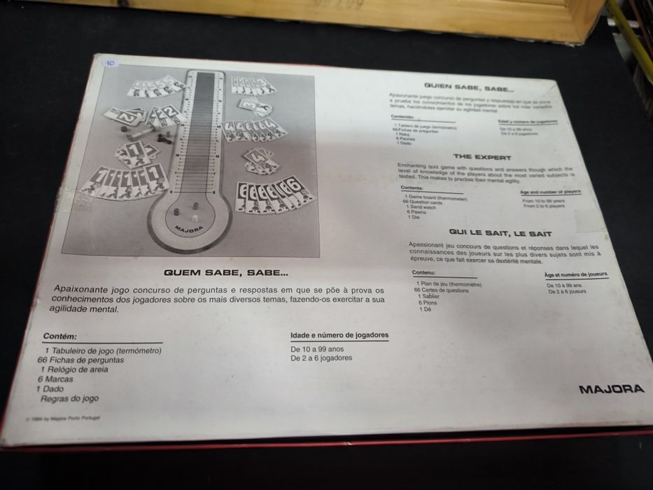 Jogo quem sabe, sabe... Majora