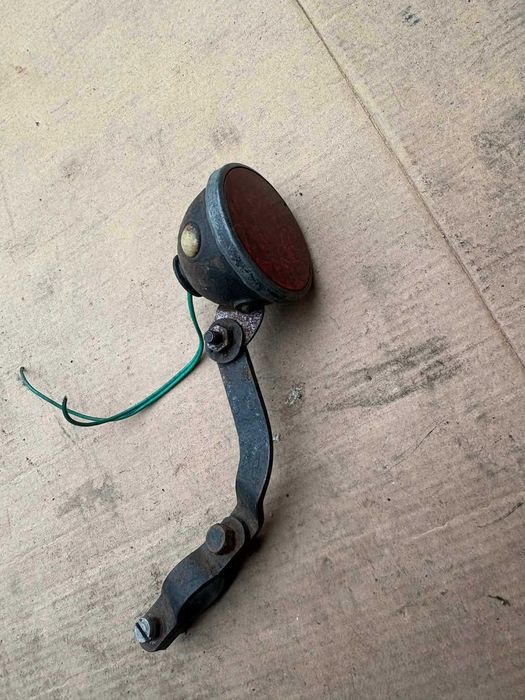 Lampa kryształowa rowerowa przedwojenna