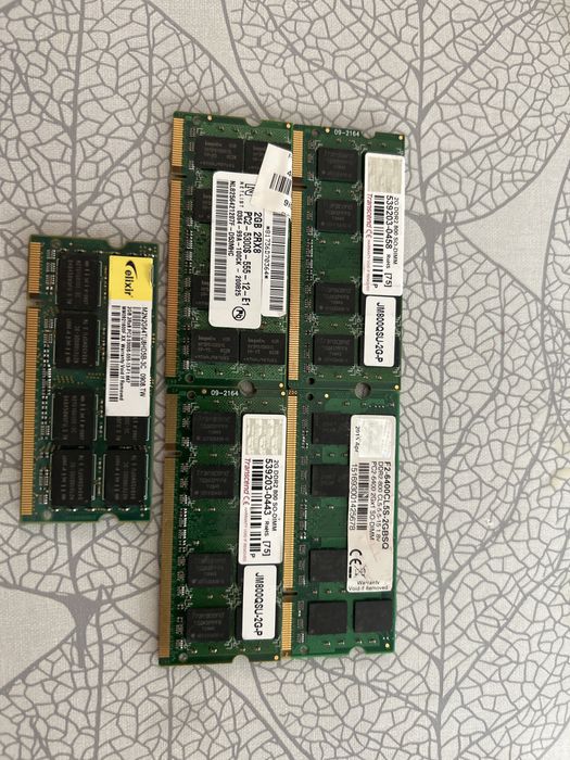 Memória ram ddr2 2GB64586483151489120