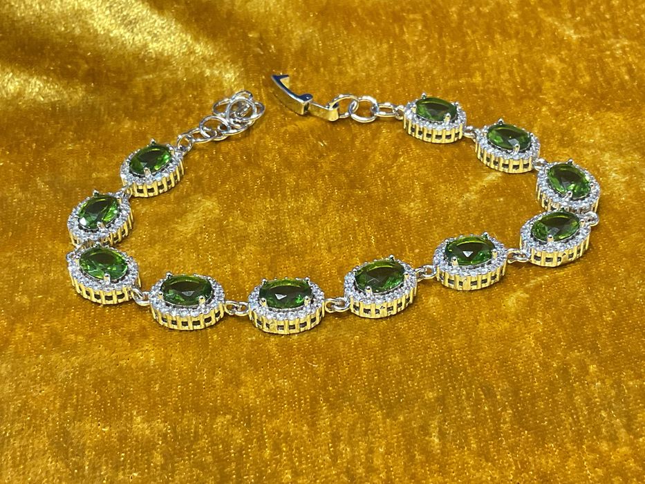 Pulseira em prata 925 tamanho de 23 cm