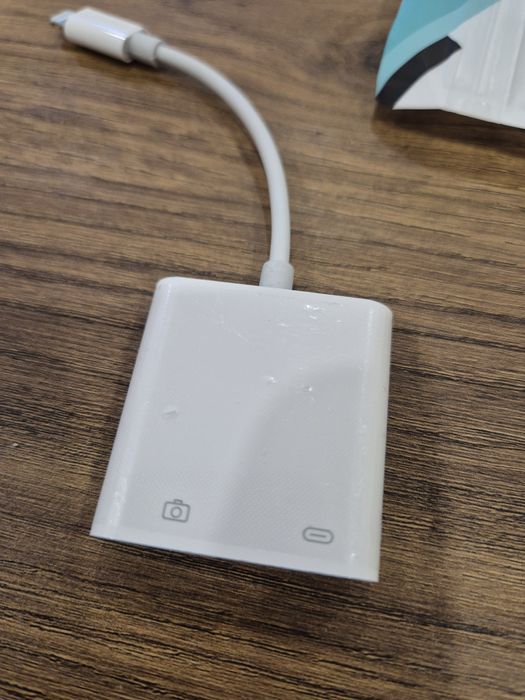 Adaptador Lightning para USB 3 da Apple.