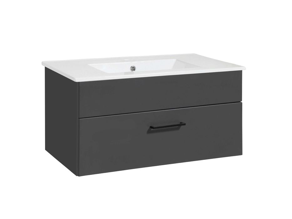 Szafka łazienkowa z umywalką ceramiczną WYSOKA JAKOŚĆ nowa 80x46