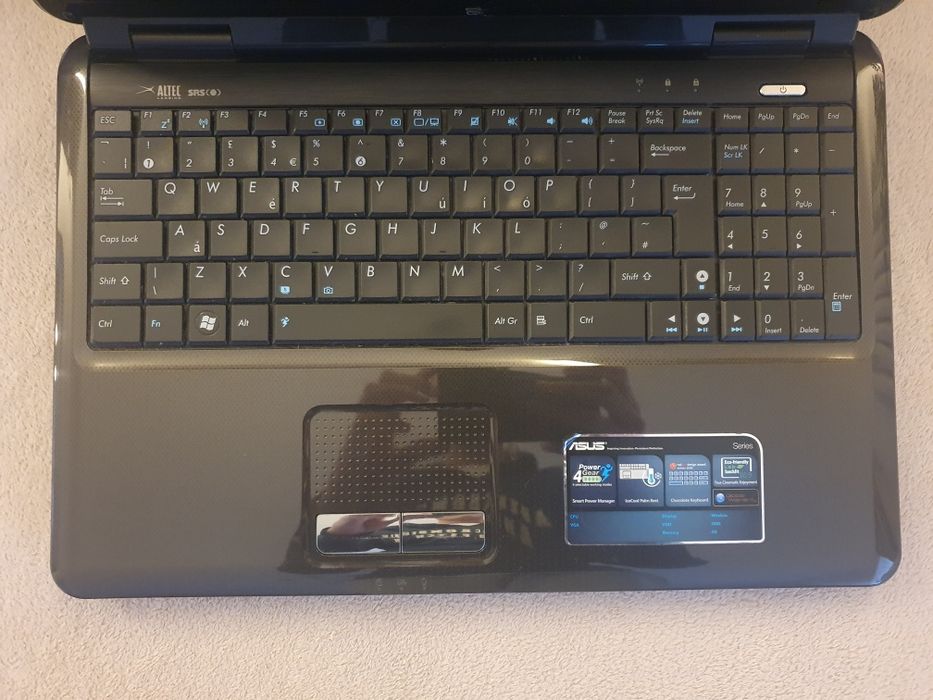 Laptop,komputer Asus Altec SRS używany