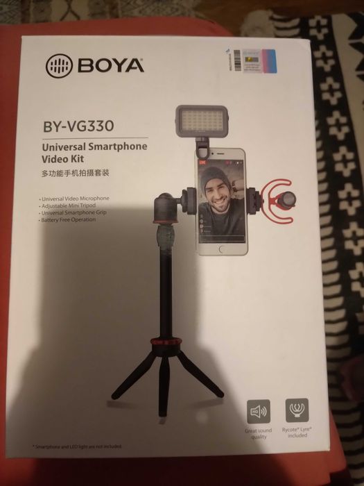 Microfone + tripé BY-VG330