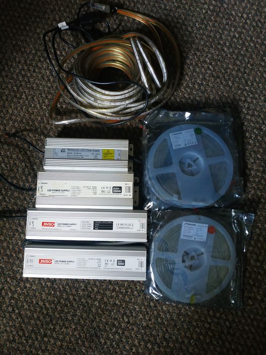 Блок живлення,трансформатор,світлодіоди