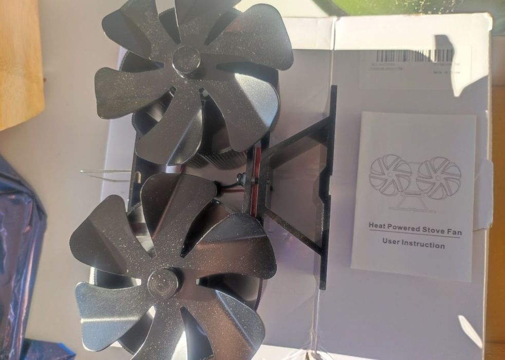 Ventilador de lareira ou salamandra