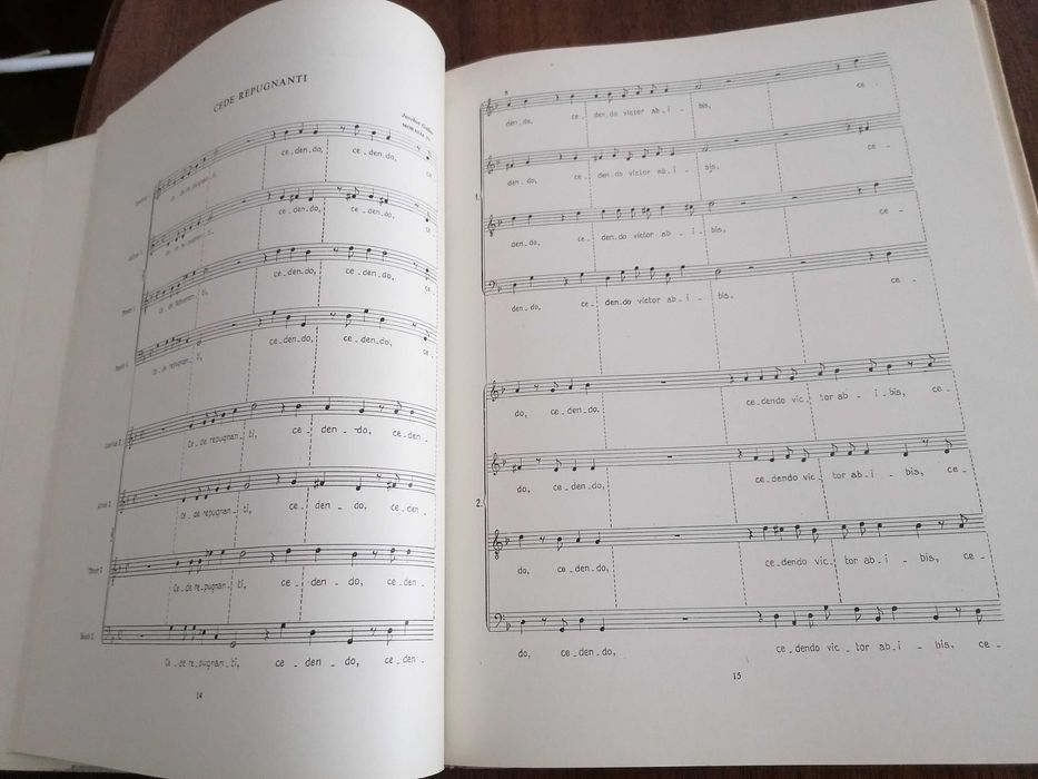 Jacobus Gallus Carniolus 2 Volumes de 1963