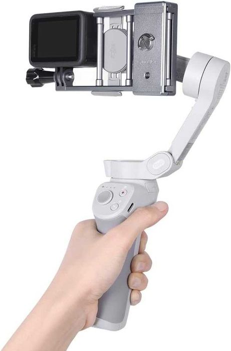 Adaptador para usar action cam numa gimbal