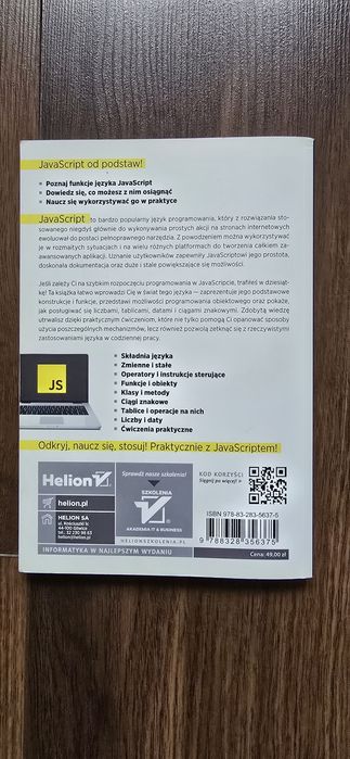 JavaScript. Tworzenie nowoczesnych aplikacji webowych