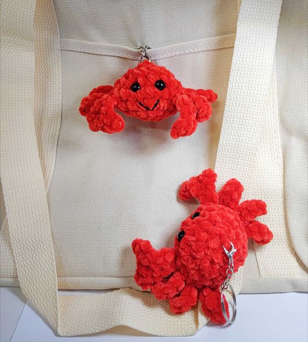 Брелок "крабик" ручної роботи