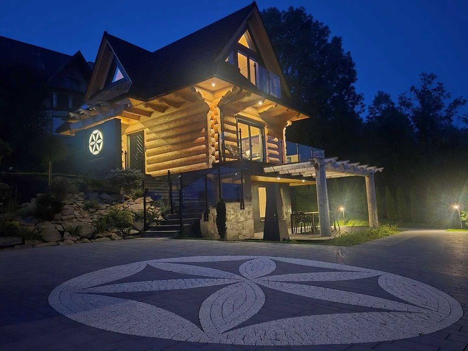 luksusowy dom z jacuzzi, sauną, z widokiem na Tatry, Bukowina