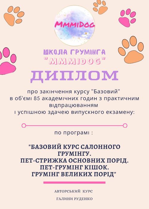 Курси грумінга