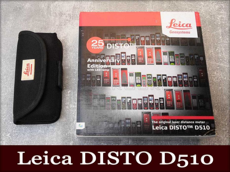 Лазерный дальномер Leica Disto X310 / Bluetooth рулетка Leica Disto D510