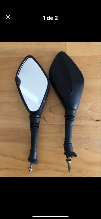 Dois pares rectrovisores para bike/ trotinete