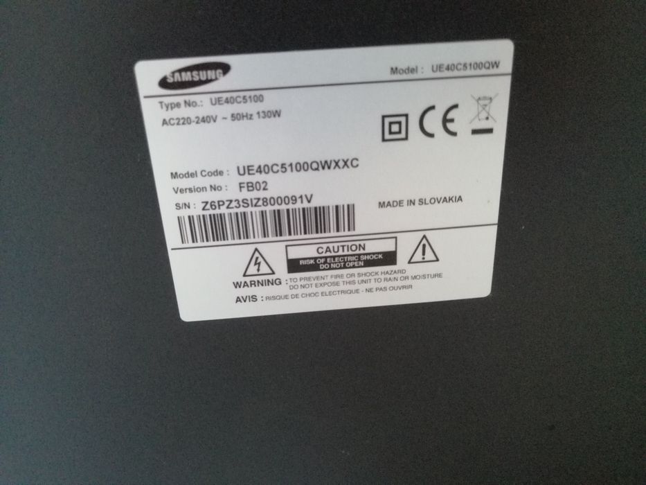TV samsung 40 polegadas