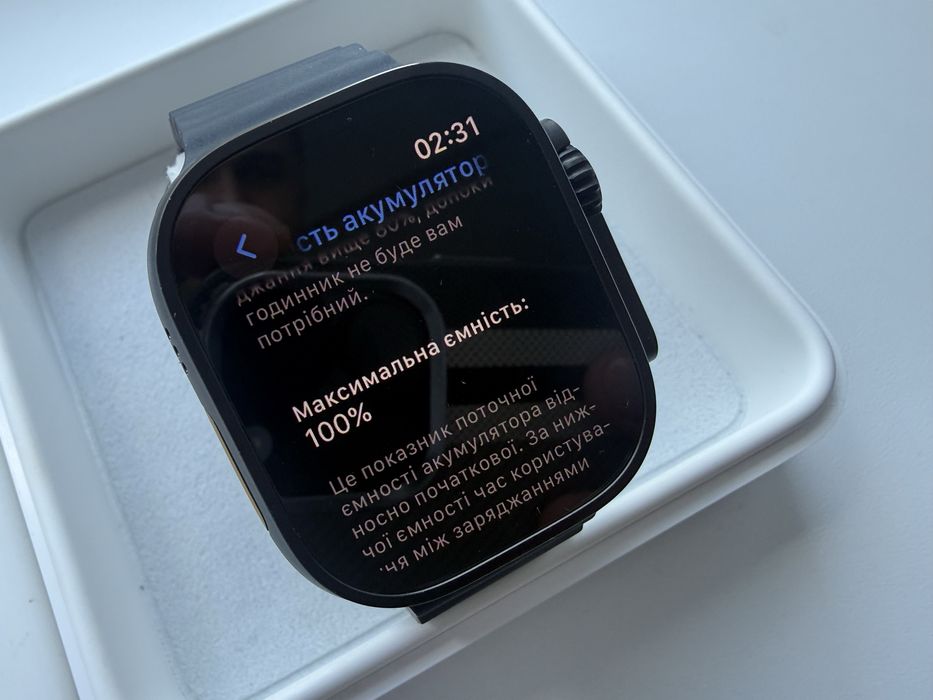 Apple Watch Ultra 2 Black 100%