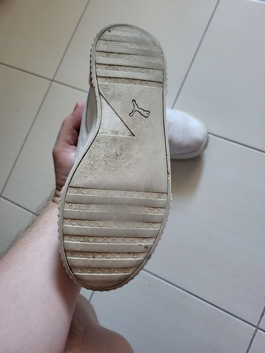 Puma  кросівки  білі