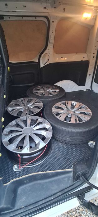 4 Jantes 15' + 2 Pneus para Peugeot Partner