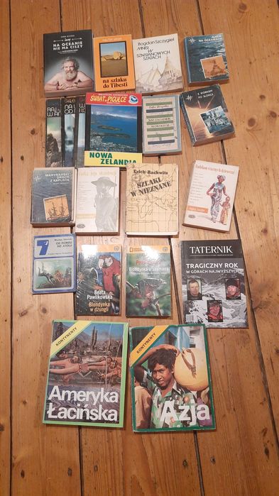 Książki podróżnicze Doba Pawlikowska 16 tytułów