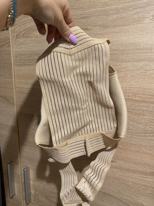 Эластичный корсет корректор осанки S/M med textile