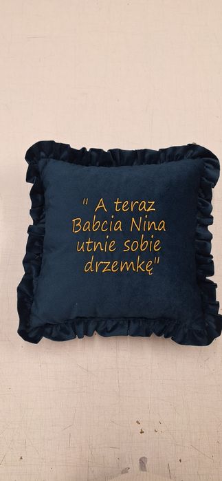 Poduszka z haftem Dzień Babci I Dziadka